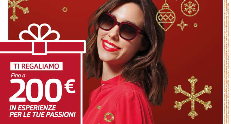 Fino a 200€ in regalo!