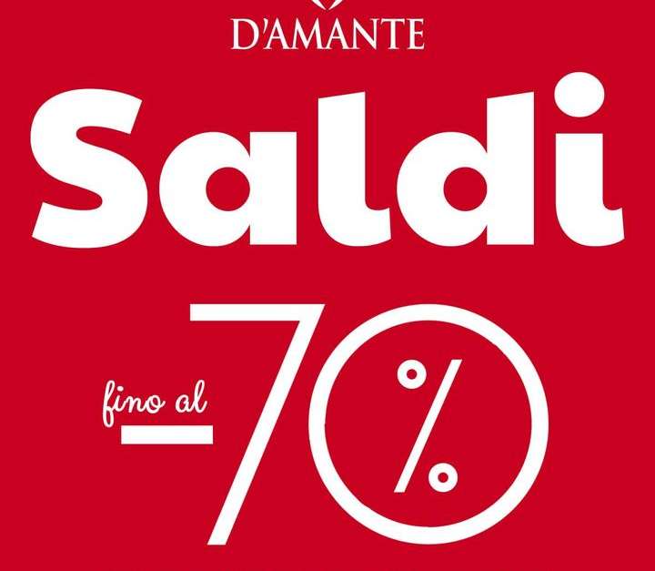 I saldi nel tuo negozio D’A…