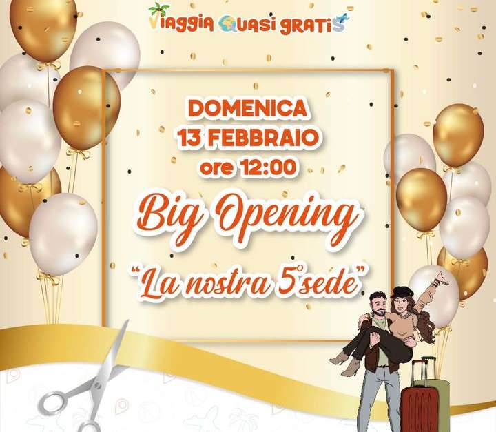 NEW OPENING! 

Domani vi as…