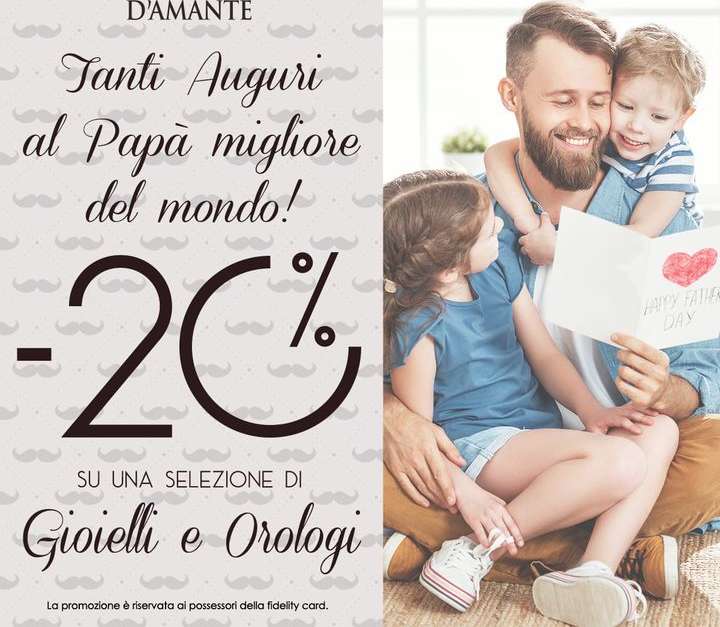 Tanti auguri al Papà miglio…