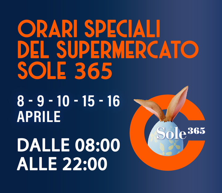 Orari speciali 𝐒𝐔𝐏𝐄𝐑𝐌𝐄𝐑𝐂𝐀𝐓𝐎…