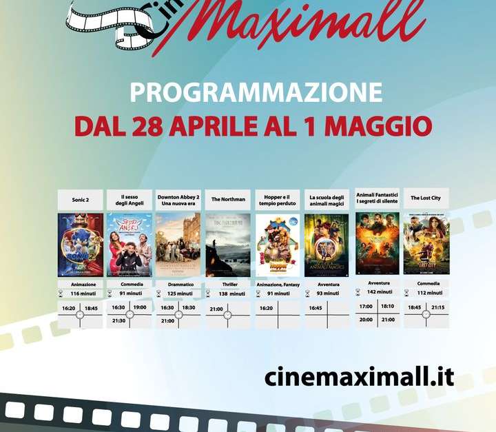 Dal 28 aprile al 1 maggio a…