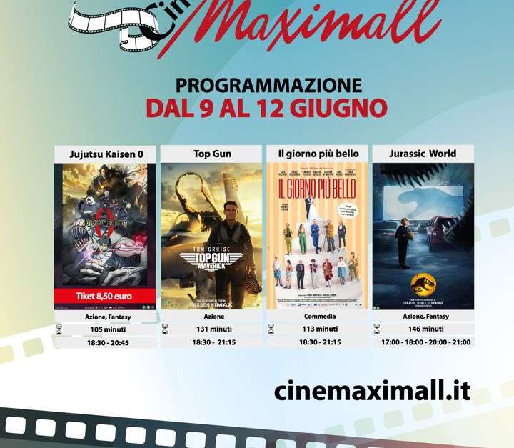 Dal 9 al 12 giugno al CineM…