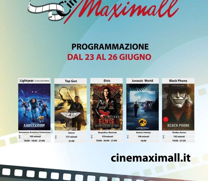 Dal 23 al 26 giugno al Cine…