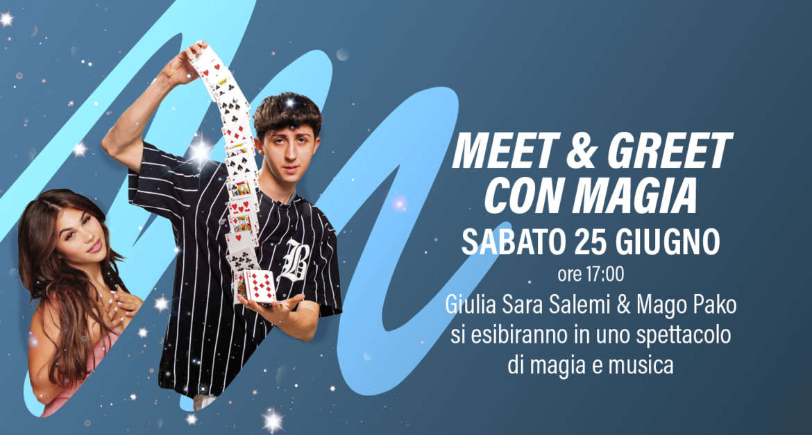 Meet&Greet con magia