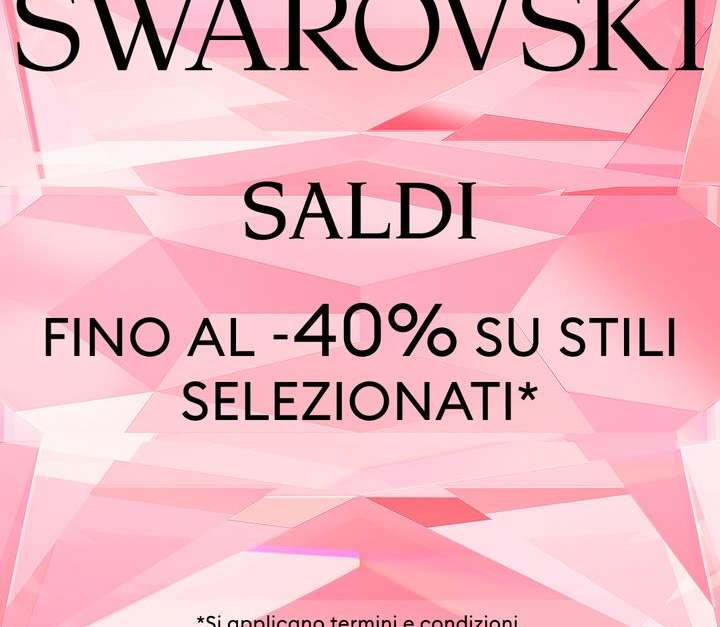 I Saldi Swarovski sono iniz…