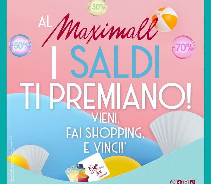 Al Maximall i saldi ti prem…