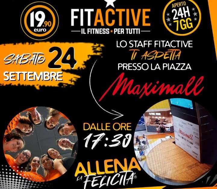 FitActive scende in piazza …