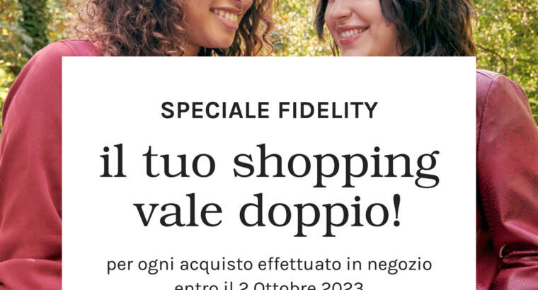 Fiorella Rubino – Il tuo Shopping vale Doppio